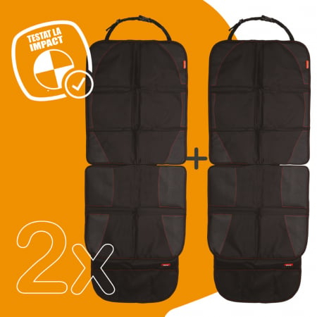 Set 2 protectii bancheta Diono Ultra Mat Black [2]