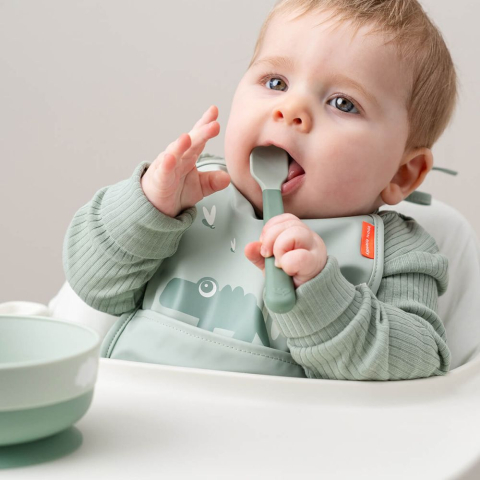 Set 3 lingurite Done by Deer Foodie Easy-Grip Blue [6]