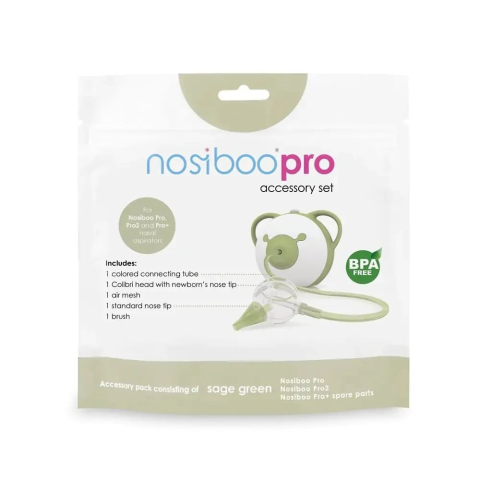 Set accesorii aspirator nazal electric Nosiboo Pro vernil [2]