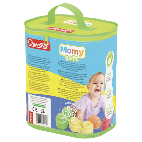 Set constructie Quercetti Momy Soft cuburi moi 28 piese [4]