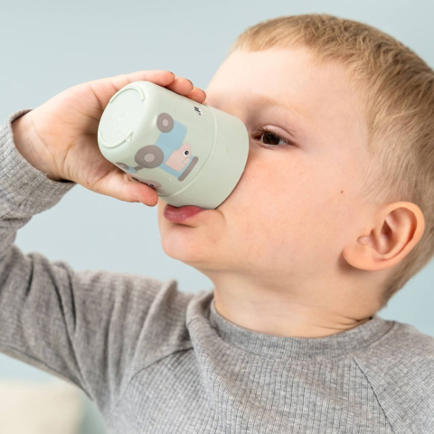 Set de masa cu ventuza Done by Deer Foodie Tiny Farm Green [6]