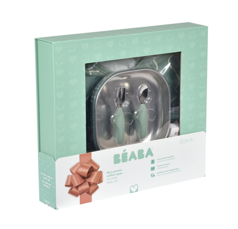 Set masa cadou Beaba First Meal Sage Green [1]
