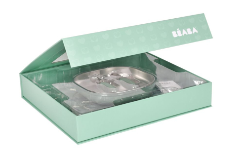 Set masa cadou Beaba First Meal Sage Green [2]