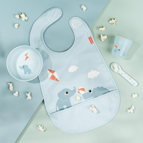 Set pentru primele mese Done by Deer Foodie Playground Blue [4]