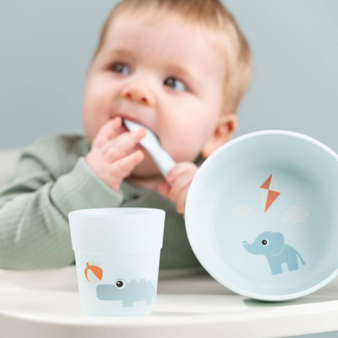 Set pentru primele mese Done by Deer Foodie Playground Blue [2]