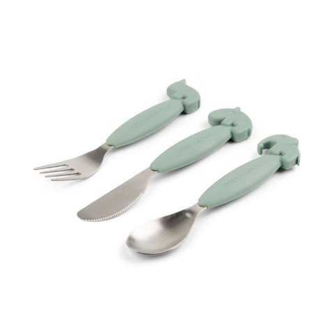 Set tacamuri Done by Deer Easy-grip Deer Friends Green [1]