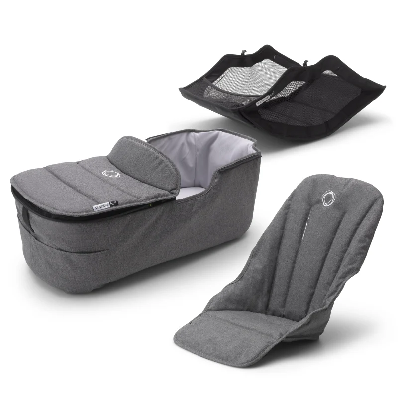 Bugaboo - Set textil Carucior Fox 2 GREY MELANGE