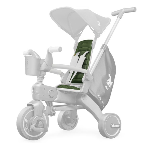 Doona - Set textil sezut si spatar Doona Liki Trike Desert Green