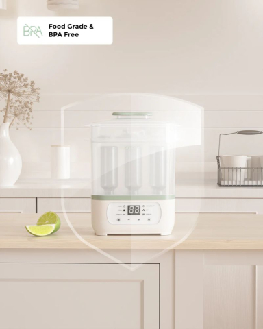 Sterilizator cu abur pentru biberoane 8 in 1 Momcozy [6]