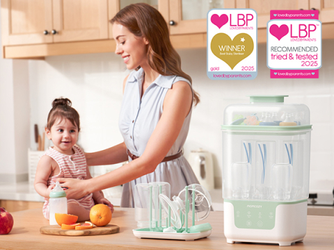 Sterilizator si uscator de biberoane 4 in 1 Momcozy [2]