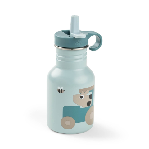 Sticla din inox pentru copii Done by Deer Tiny Farm Albastru 350 ml [1]