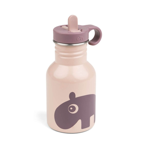 Done by Deer - Sticla metalica cu pai Done by Deer Ozzo Powder 350 ml
