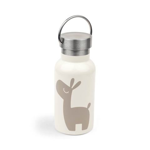 Masa bebelusului - Sticla termos din inox pentru copii Done by Deer Lalee Bej 350 ml