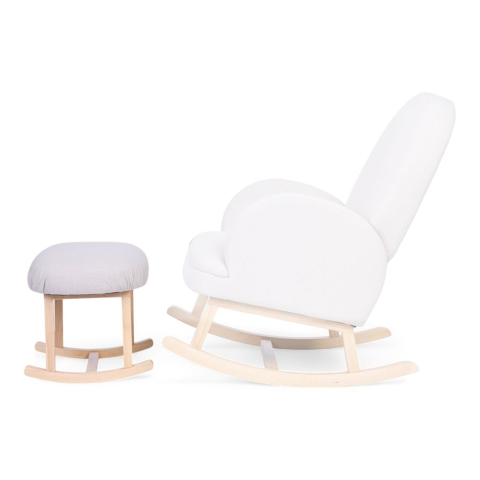 Suport pentru picioare balansoar Childhome Linen Beige [6]