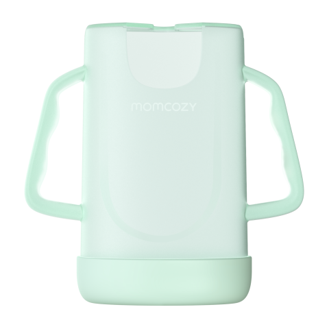 Suport pungi alimente Momcozy cu manere Green [1]