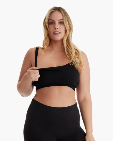 Sutien alaptare Momcozy pentru pompa de san Hands-free YN08 Black 2XL [3]