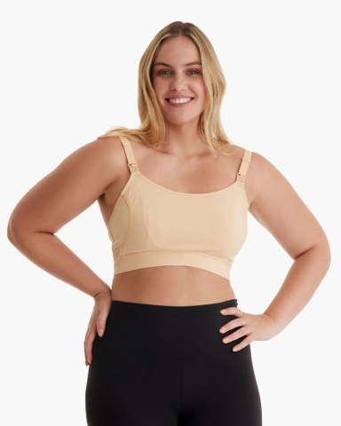 Momcozy - Sutien alaptare Momcozy pentru pompa de san Hands-free YN08 Skin XL