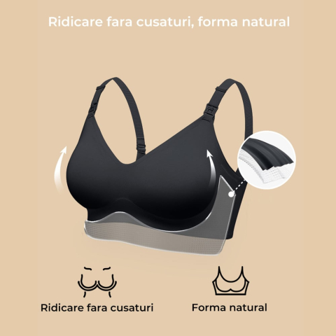 Sutien alaptare Momcozy YN21 Black 2XL [1]