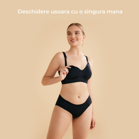 Sutien alaptare Momcozy YN21 Black 2XL [3]