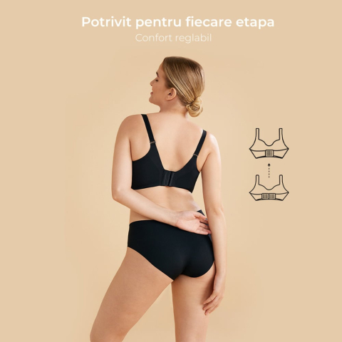 Sutien alaptare Momcozy YN21 Black 2XL [2]