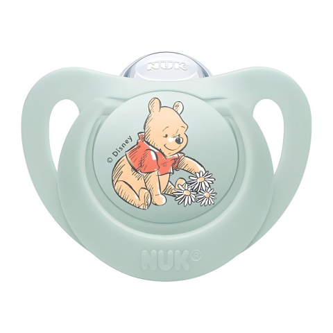 Nuk - Suzeta Nuk Disney Winnie the Pooh Silicon M2 6-18 luni, Winnie