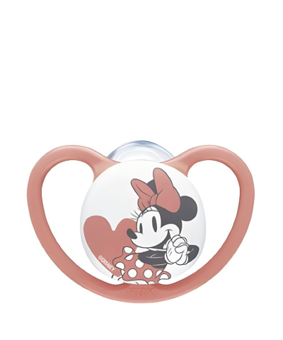 Suzeta NUK Space Disney Mickey Daisy Silicon M2 6-18 luni, Set 2 bucati [2]