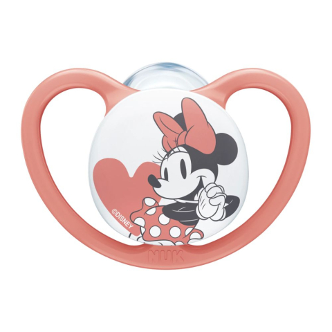 Suzeta NUK Space Disney Mickey Silicon M1 0-6 luni, Set 2 bucati [2]