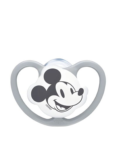 Suzeta NUK Space Disney Mickey Silicon M2 6-18 luni, Set 2 bucati [2]