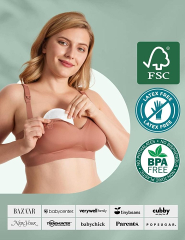 Tampoane de alaptare din bambus Momcozy biodegradabile 80 buc [5]