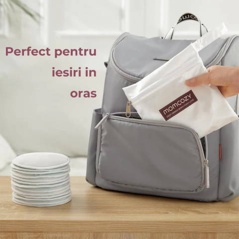 Tampoane reutilizabile pentru san Momcozy subtiri 14 buc [1]