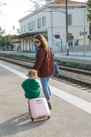 Troler copii cu sezut Beaba Luggage Eazy Sorbet [6]