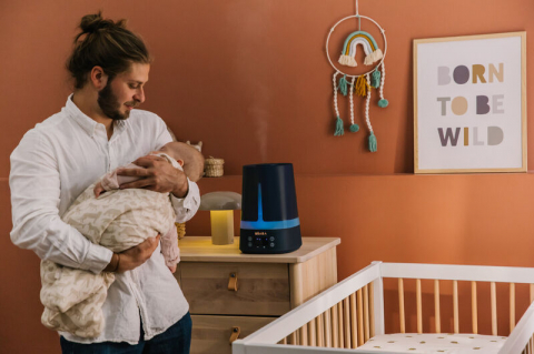 Umidificator digital Beaba Zen Air Night Blue [5]