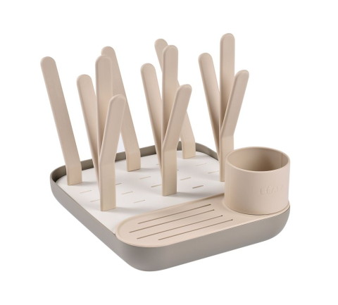 Masa Bebelusului - Uscator biberoane Beaba Forest Clay