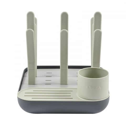 HRANIRE SI DIVERSIFICARE - Uscator biberoane Beaba Forest Misty Green Mineral