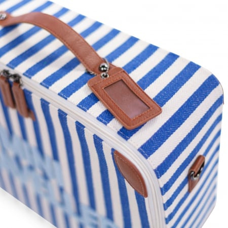 Valiza pentru copii Childhome Mini Traveller Albastru/Alb [2]