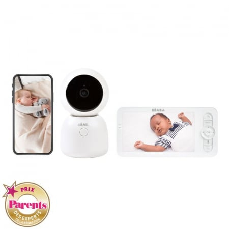 Video Monitor Digital cu lumina de veghe + Wi-Fi Beaba ZEN Night Light White [2]