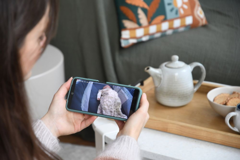 Video Monitor Digital + Wi-Fi Beaba ZEN Connect Nomade White [4]