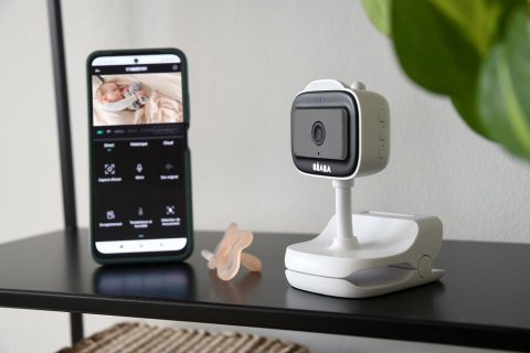Video Monitor Digital + Wi-Fi Beaba ZEN Connect Nomade White [3]