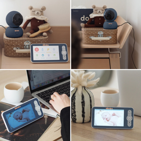 Video Monitor Digital + Wi-Fi Beaba ZEN Premium Night Blue [3]