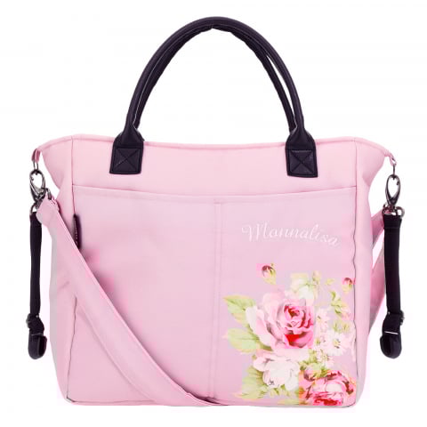 Transport si Relaxare - Geanta de infasat Leclerc colectia Monnalisa Antique Pink