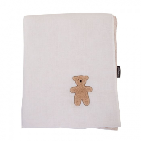 Mobilier si Lenjerie - Patura Childhome 80x100 cm, Jerse/Muselina Teddy