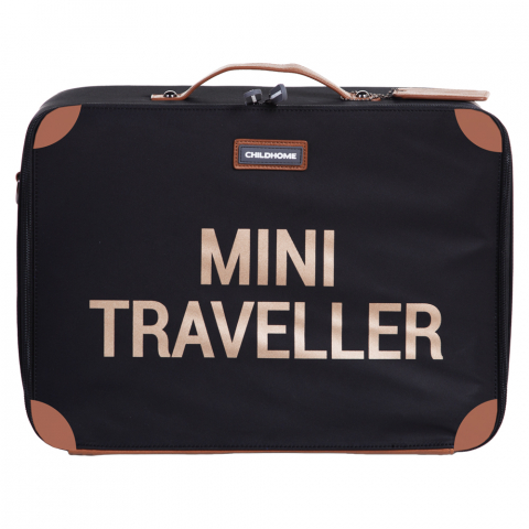 Transport si Relaxare - Valiza pentru copii Childhome Mini Traveller Negru