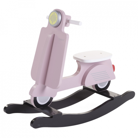 Mobilier si Lenjerie - Balansoar Childhome Scooter, MDF Roz