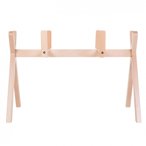 Mobilier si Lenjerie - Suport pentru Cos bebe Moise Childhome si Centru de activitati, Lemn Natural