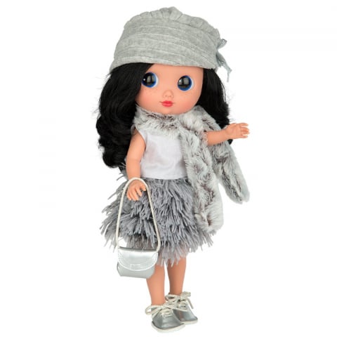 Jucarii si Jocuri - Papusa Arias Dunya Elegance 38 cm Gray Fringe