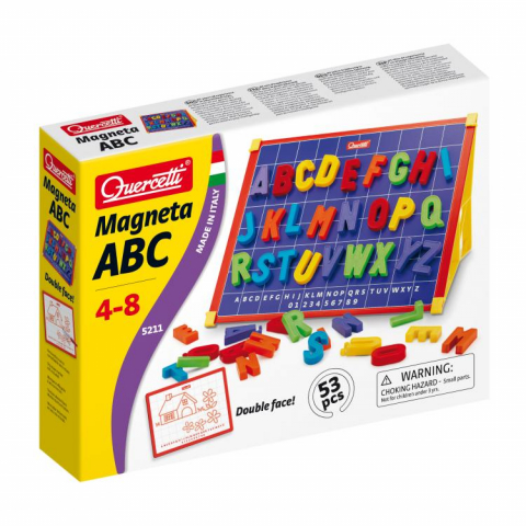 Jucarii si Jocuri - Tableta Magnetica ABC, 53 piese