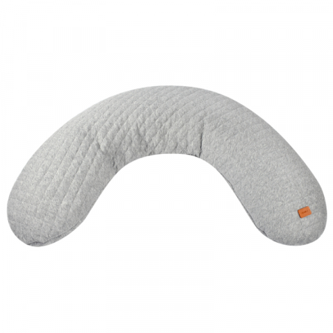 Pentru Mama - Perna gravida Beaba Big Flopsy 170 cm Fleur de Coton Heather Grey