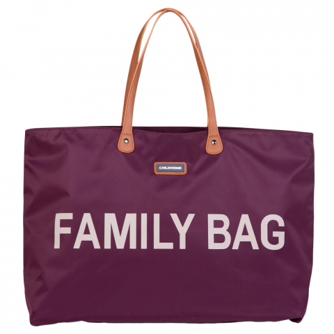 Transport si Relaxare - Geanta Childhome Family Bag Visiniu