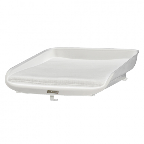Mobilier si Lenjerie - Masa de infasat pentru patut Childhome Evolux, 83x60 cm, Alb