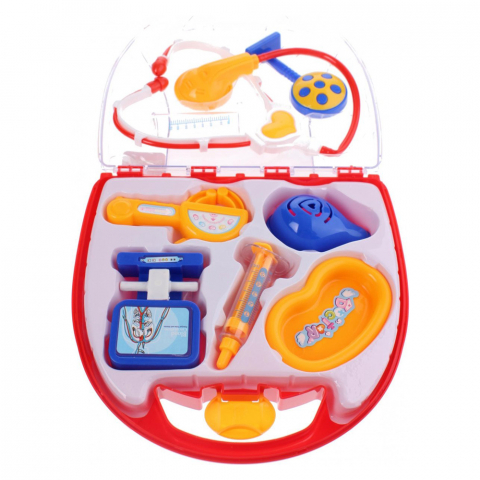 Jucarii si Jocuri - Set Doctor Eddy Toys 8 piese cu Lampa